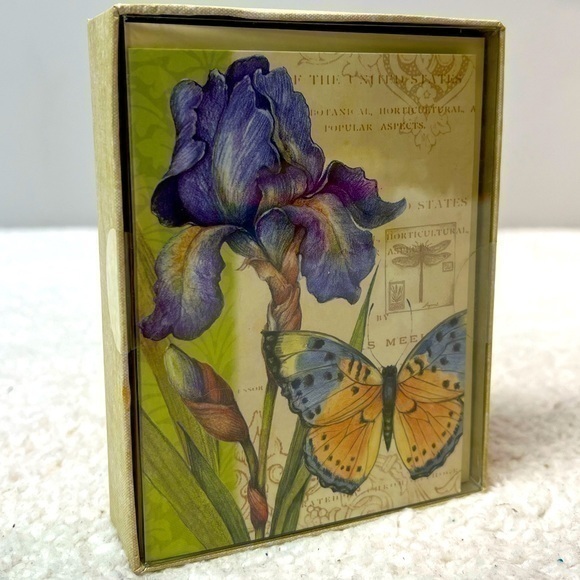 C.R. Gibson "Eden" Blank Boxed Notecards + Envelopes - Picture 1 of 5
